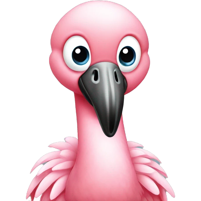 baby flamingo emoji