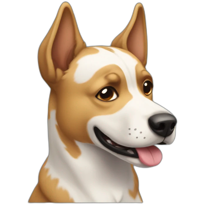 perro ladrando emoji