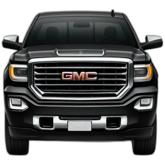 GMC sierra black emoji