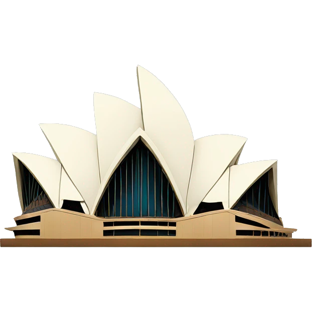 Sydney opera house emoji
