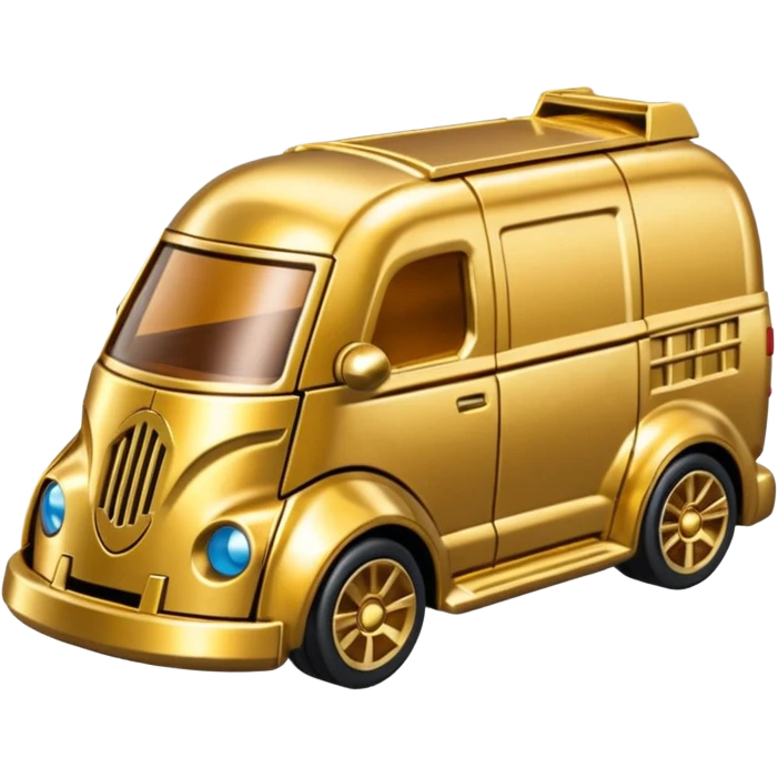 Hot Wheels 2014 Star Wars C-3PO Van Character Cars emoji