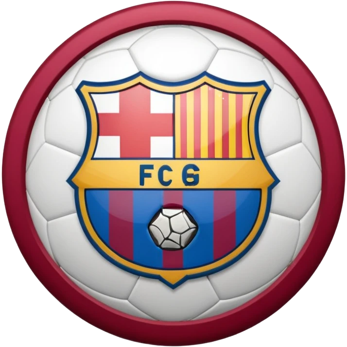 barcelona team amblem emoji