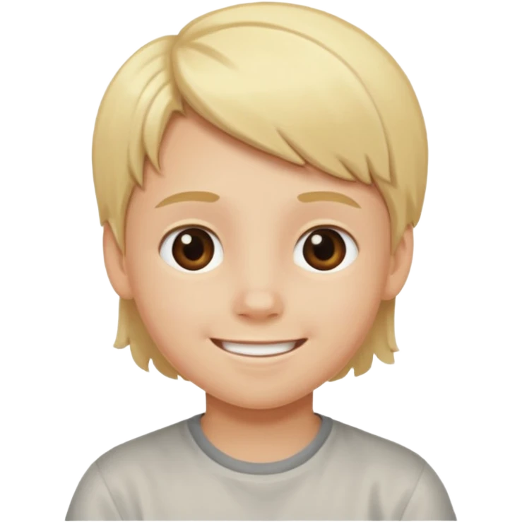 Blonde kid  doing this ⁶🤷⁷ emoji