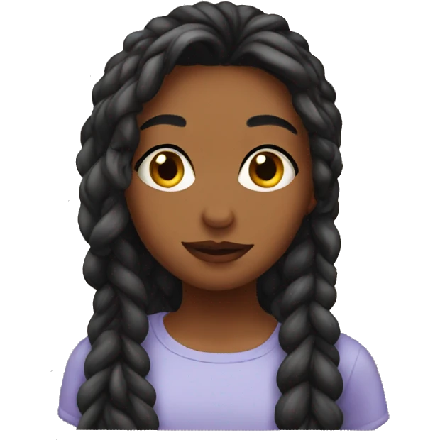 girl kissy fave emoji