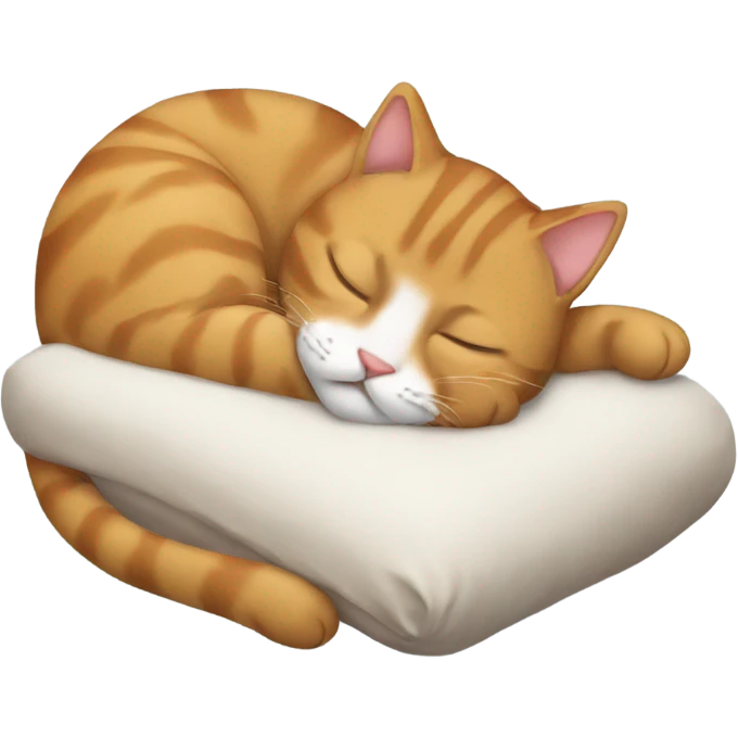 sleeping cat emoji