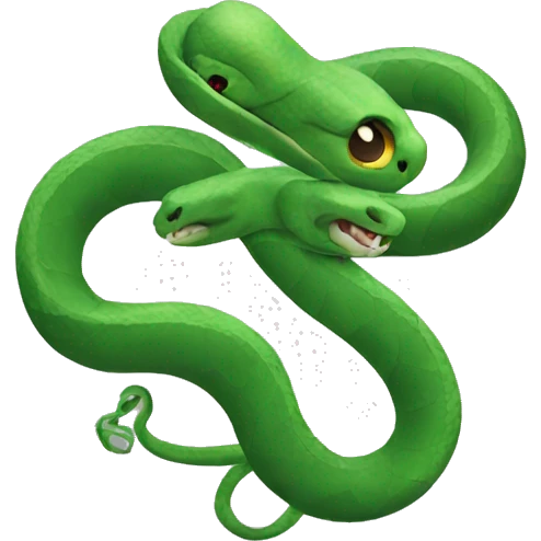 Snake with legs  emoji