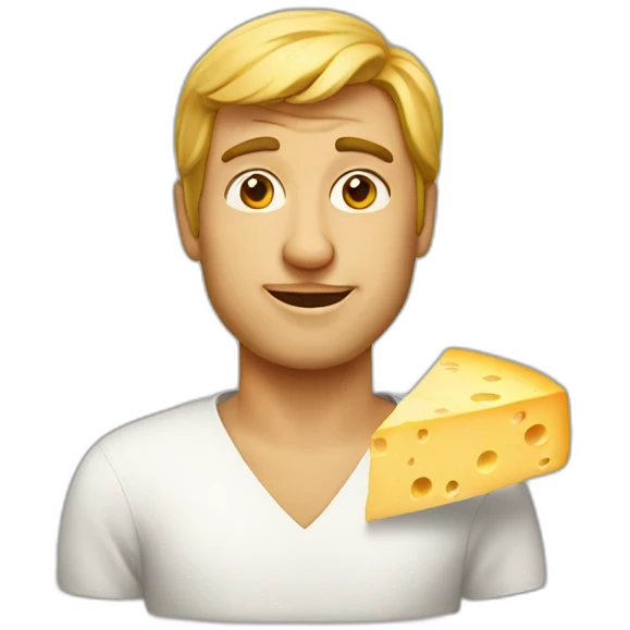 cheese men emoji
