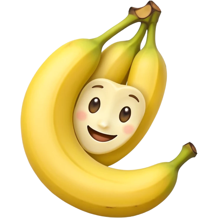 Banane mit gesicht emoji