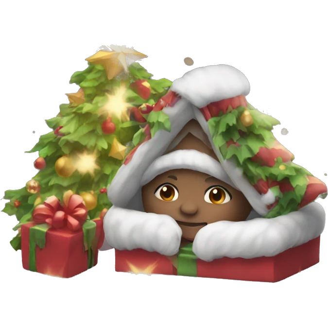 Christmas vibes emoji