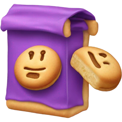 Open fortune biscuits with a wish  emoji