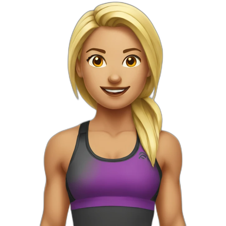 CrossFit girl emoji