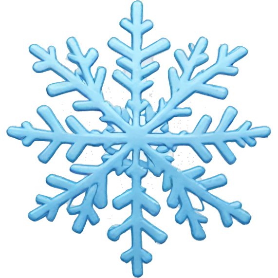 Snowflake  emoji