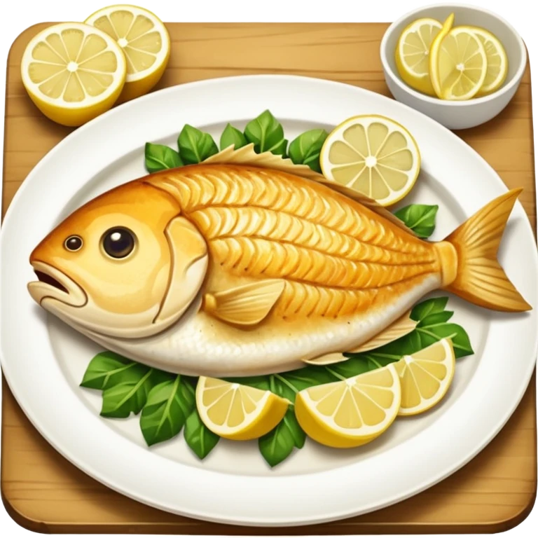 fish dinner emoji