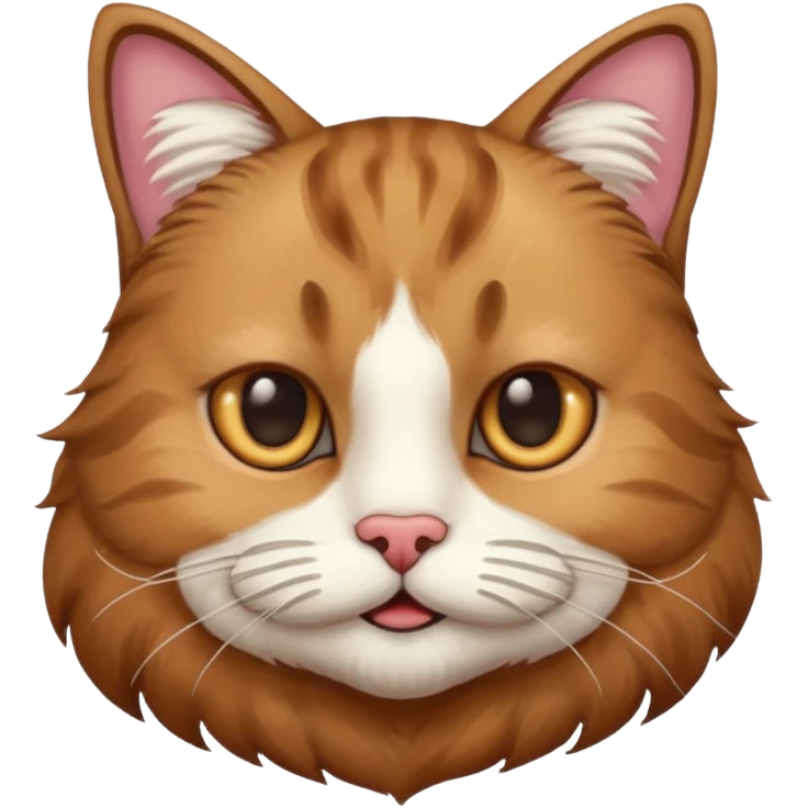 cat with mans mustache  emoji