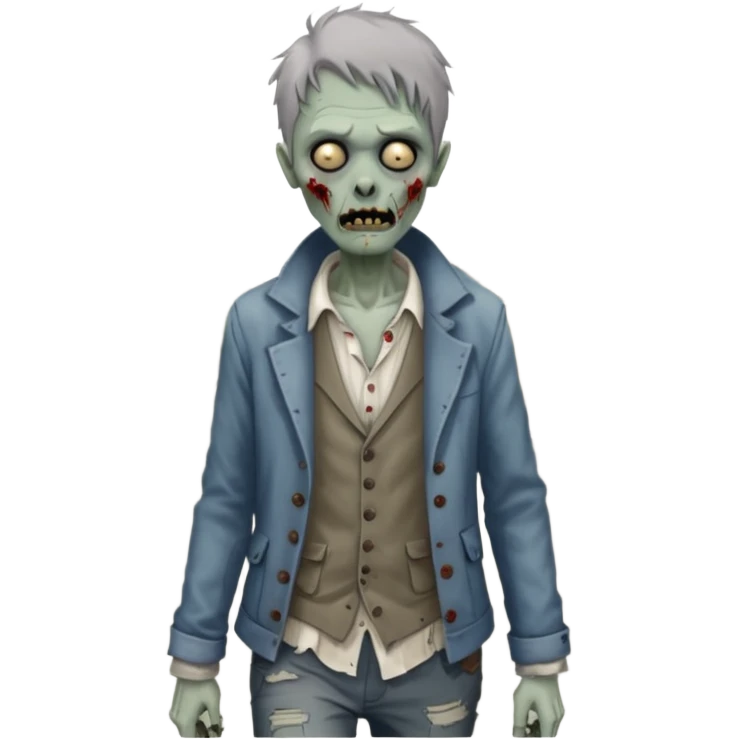 parisian zombie emoji
