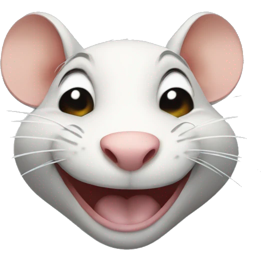 Shef rat smiling emoji