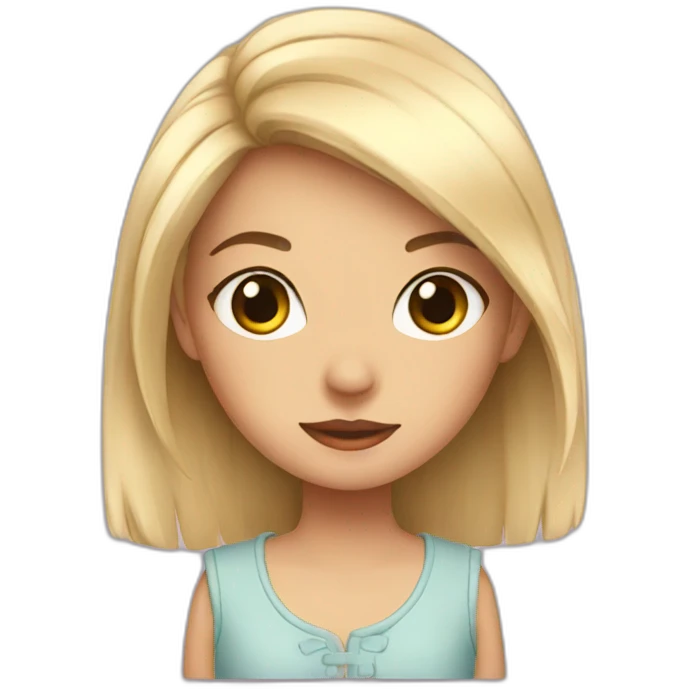 girl gin emoji