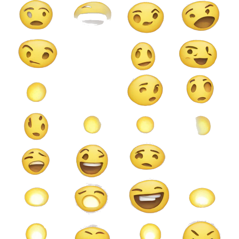 Lights show emoji