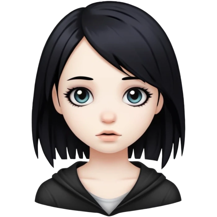 Show me a emo girl that’s born on oct 31 emoji