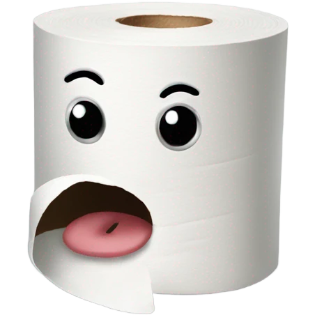 Toilet paper  emoji