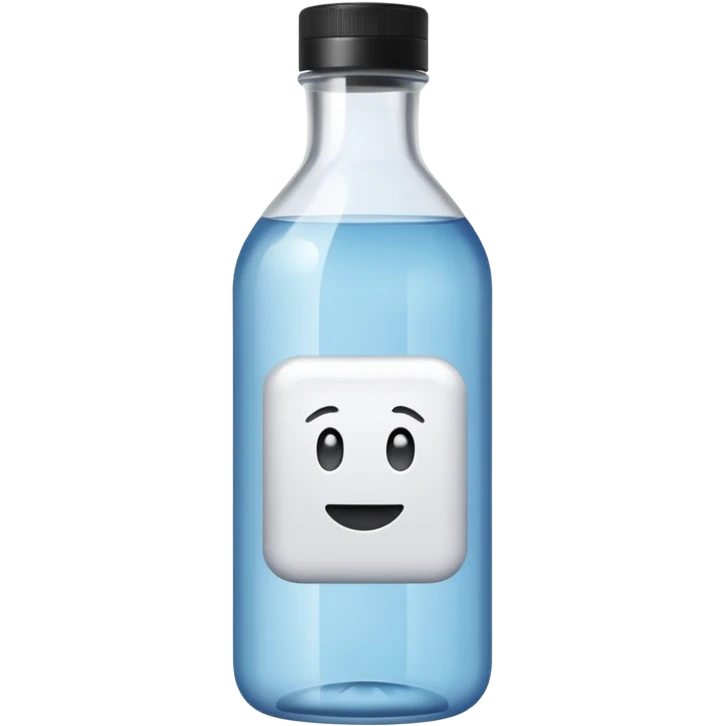 démaquillant avec ecriture emoji