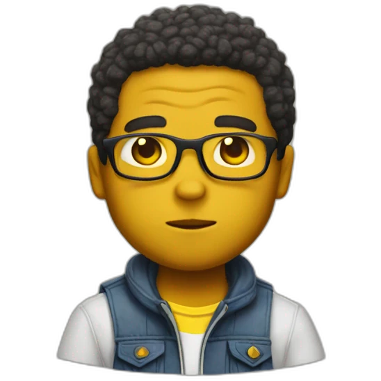 what if pikachu was a middle aged black man with a little bit of a weed vibe emoji