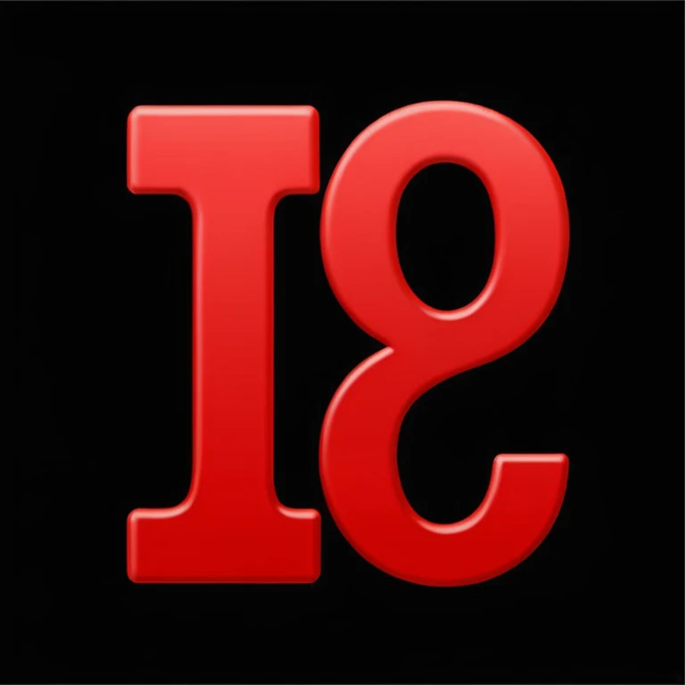 number 110 in the style of classic red 100 emoji, bold red numbers, two red underlines, black background emoji