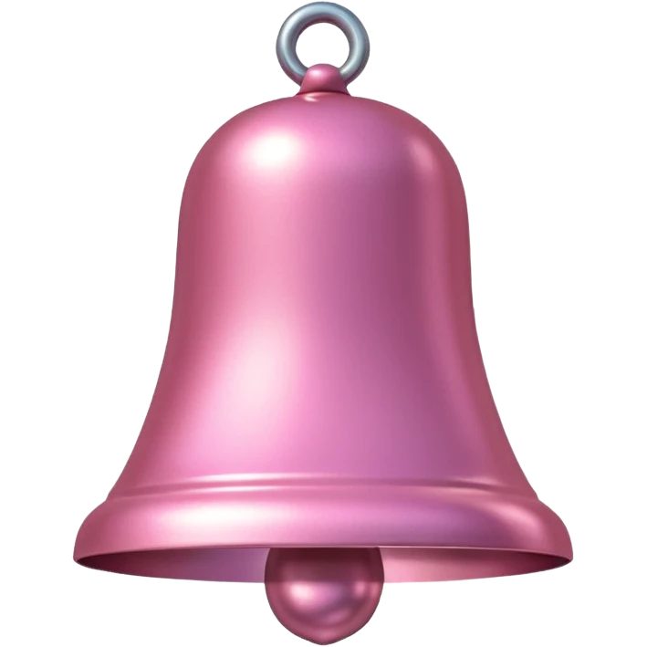 pink bell emoji