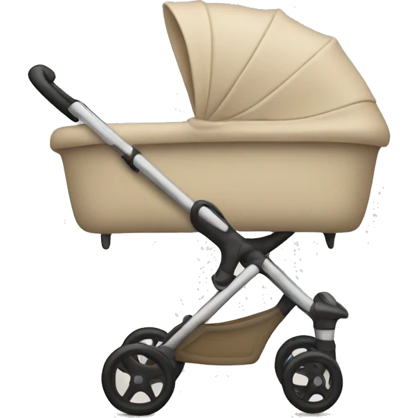 beige stroller emoji