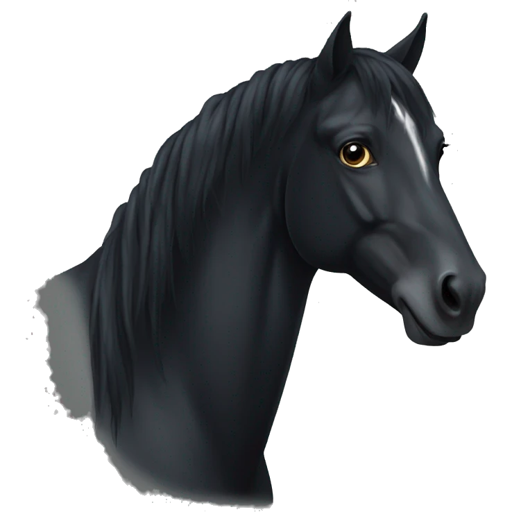 black horse emoji