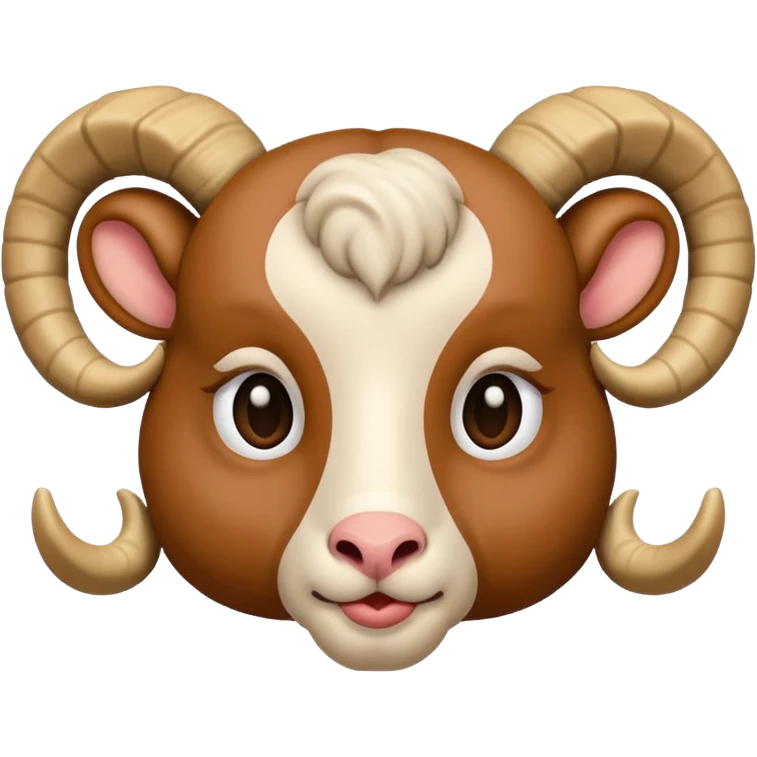 Ram kiss emoji