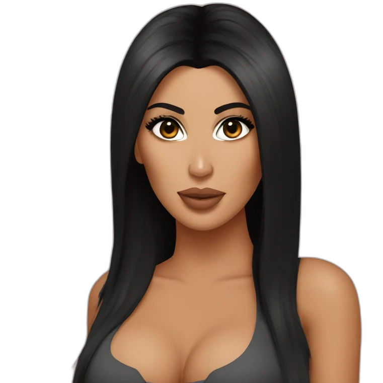 Kim kardashian emoji