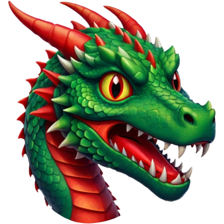 Dragon with slay nails and lips emoji