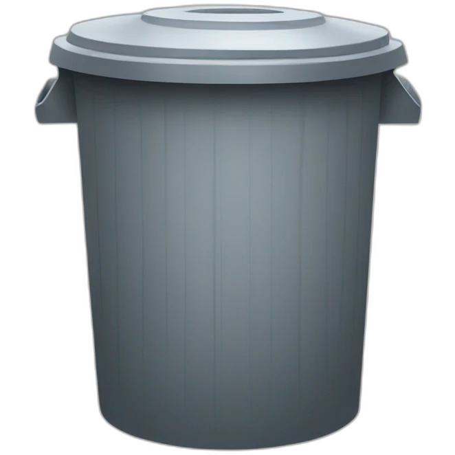 trash bin emoji