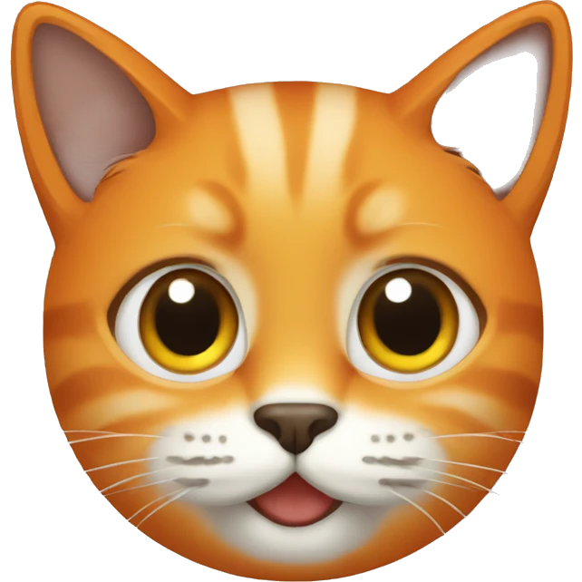 Gato naranja  emoji