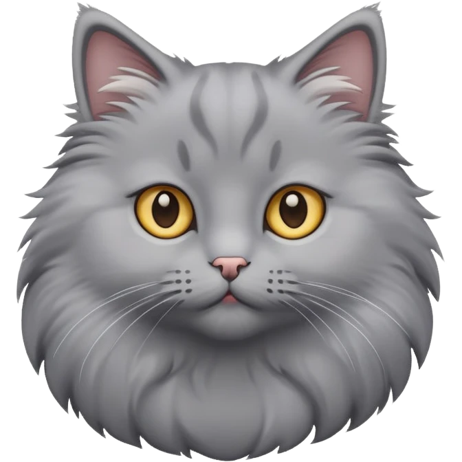 gray cat emoji
