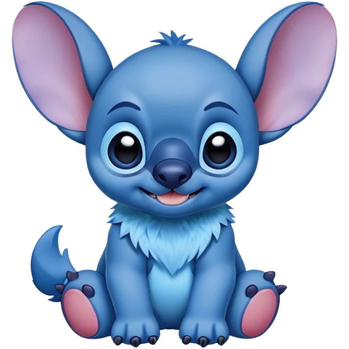 Stitch loving emoji