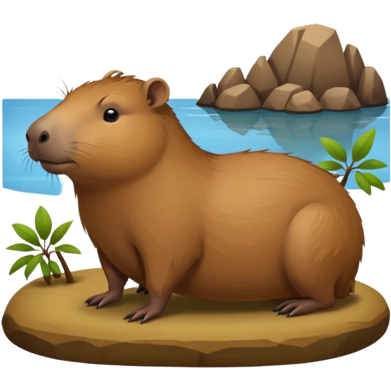 Capybara emoji
