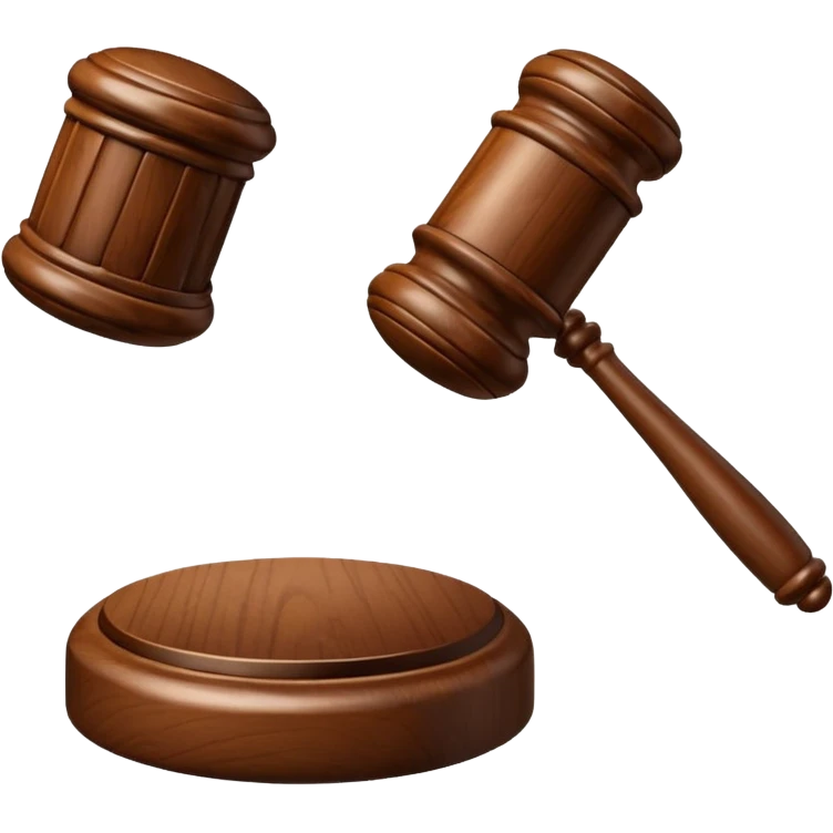 judges gavel emoji