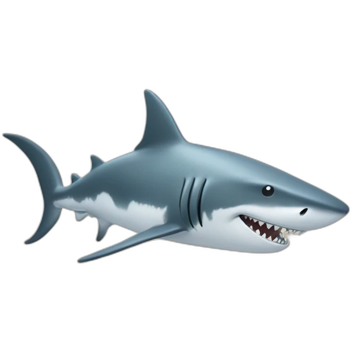 requin sur un nuage emoji