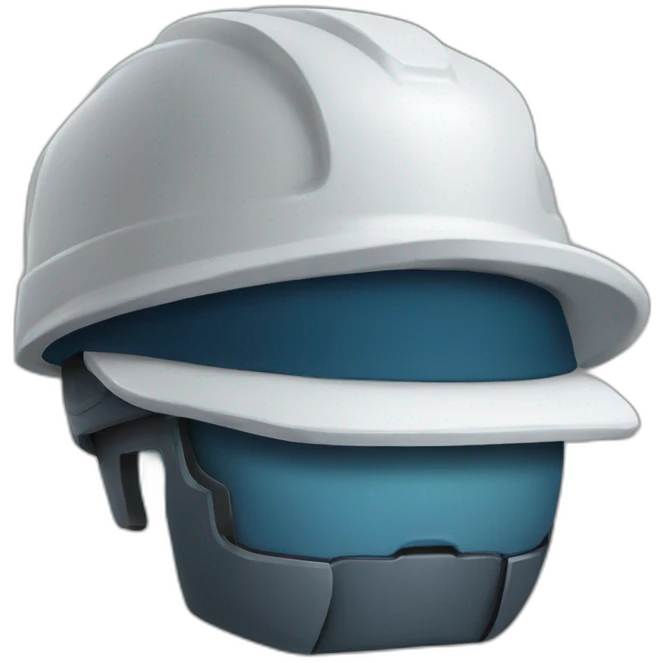 Mechanical hard cap emoji