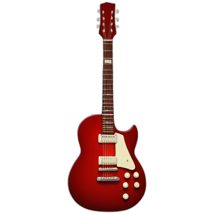 red guitar v emoji