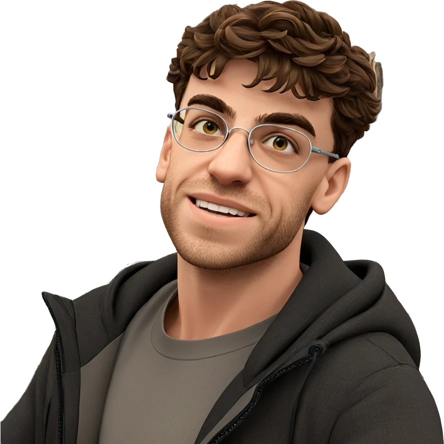 smiling boy in outdoor setting emoji