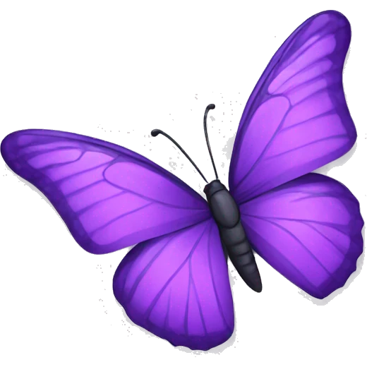  Purple Butterfly   emoji
