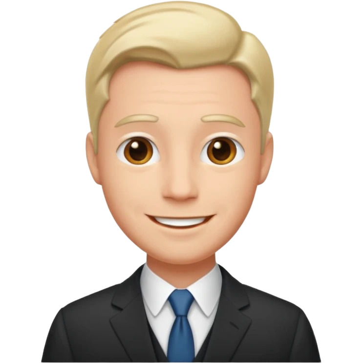 Victor Van Dort from Corpse Bride  head happy emoji