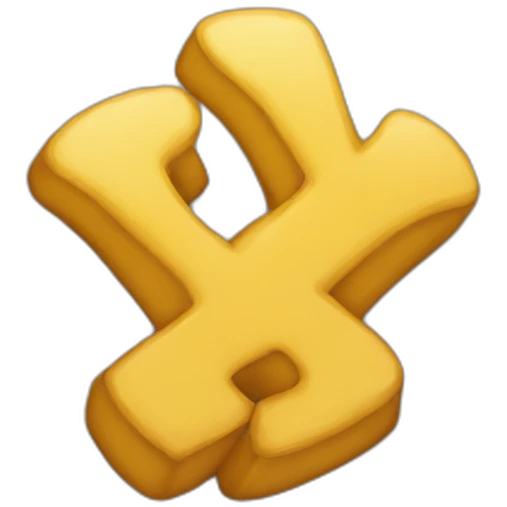 X-letter emoji