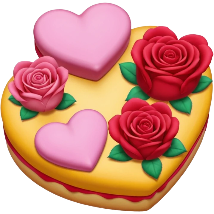 Donitas de  san valentin emoji