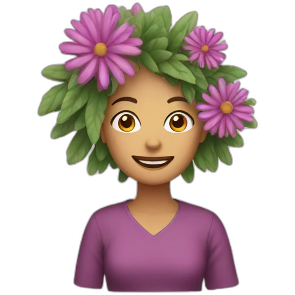 Flower Mum emoji