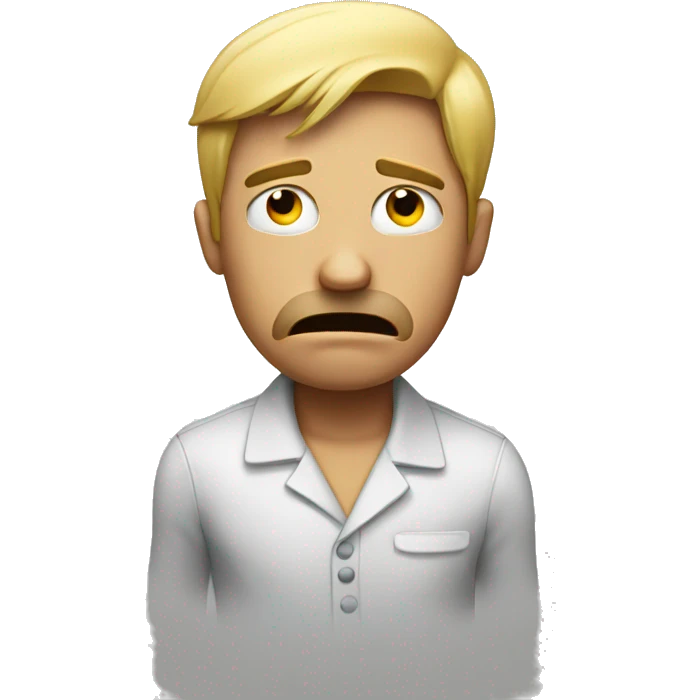 very stressed  emoji
