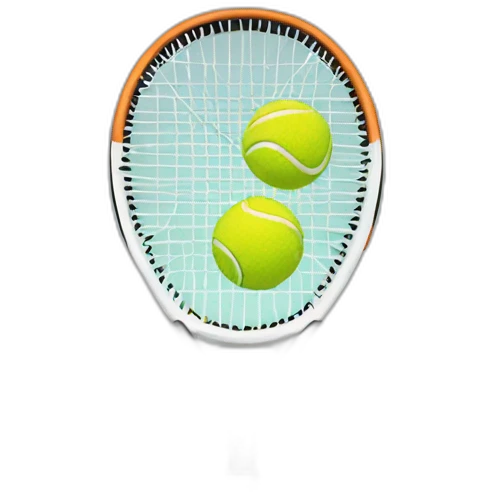 tennis racket with ball emoji
